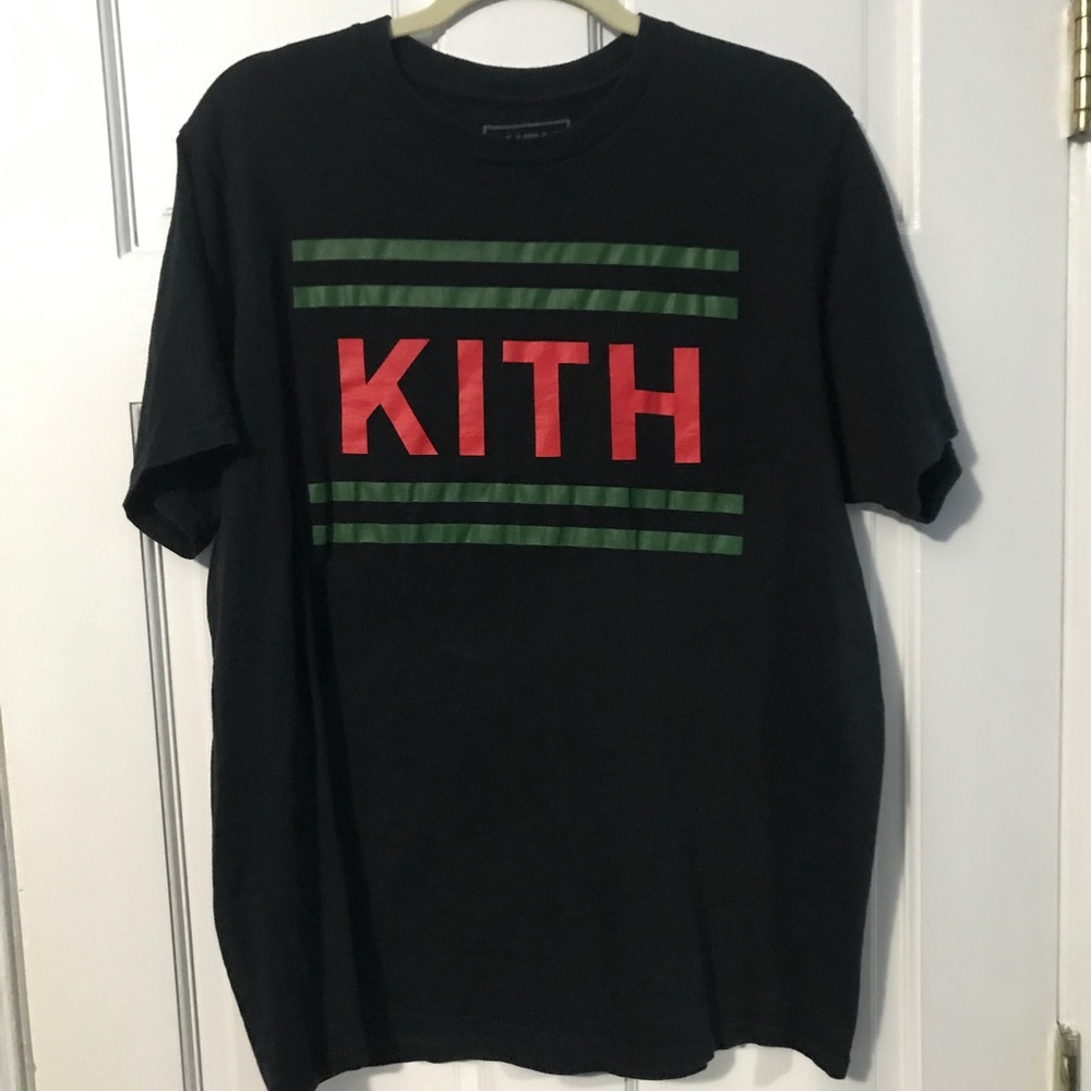 KITH Short Sleeve Striped Box Tee